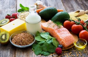 Table full of soft, healthy food options